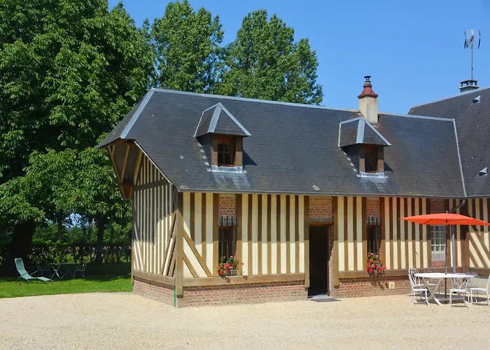 Ferienhaus Le Malis - Charming Half-timbered Family House With Large Garden