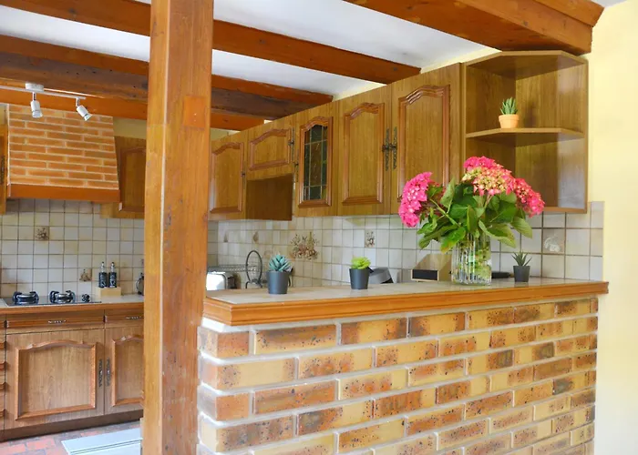 Ferienhaus Le Malis - Charming Half-timbered Family House With Large Garden